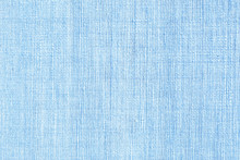 Blue Weave Cotton Background Texture