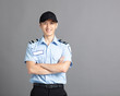 © Tom Wang - Portrait Of Asian Male Security Guard