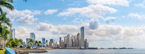 Fotomural Panoramic view at the Downtown of Panama City - Panama