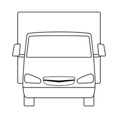 Poster - Van Truck Icon