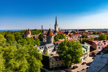 Sticker - view of tallinn