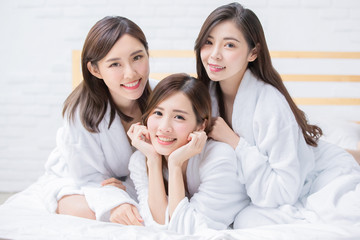 Poster - three beauty smile to you