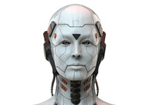 Robot Woman, Sci-fi Android Female  Artificial Intelligence 3d Render