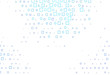 © Dmitry - Light BLUE vector template with spots, rectangles.