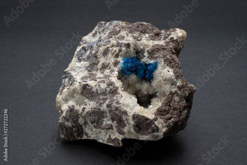 Cavansite Mineral From Poona India A Deep Blue Hydrous Calcium