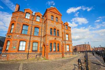 Canvas Print - Liverpool Pilot office on the Merseyside in Liverpool, UK