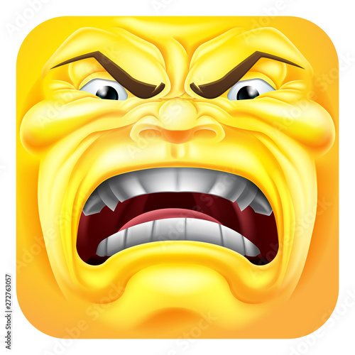 An angry or hate filled emo...