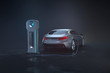 © Viaframe - Electric car at charging station