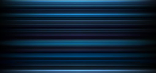Wall Mural - abstract dark blue background with horizontal light and lines pattern wallpaper.