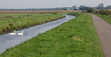 Fototapeta Mapy - Wold Aa Ruinerwold drente Netherlands. Oude Vaart