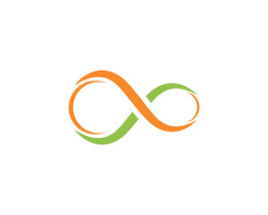 Infinity logo Vector Logo template