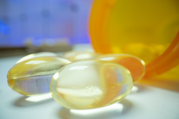 Sticker - Tablets and capsules in a dose with medicines.