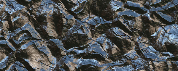 Wall Mural - Shiny rock texture background