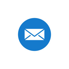 Aufkleber - email icon. envelope icons in modern design style for web site and mobile app vector illustration. e