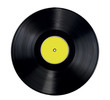 © Massimo Gennari - vinyl disc with yellow central label