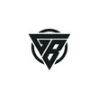 GB Logo, BG Logo, GB Triangle Logo, BG Triangle Logo; super hero circle high quality design