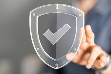 security data code digital in hand