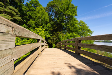 Bridge in Starved Rock