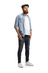 Wall Mural - Hipster man wearing jeans