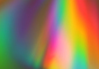 Abstract pink, yellow, blue, green and red lights background