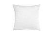 White pillow isolated, pillow on a white background, pillow staked against white background