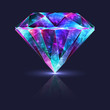 Bright Glossy Crystal Jewelry Zirconium Gemstone