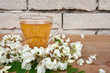 Herbatka z kwiatów robinii akacjowej