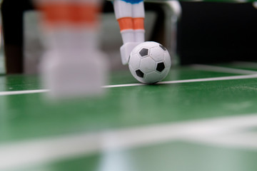 soccer ball on field