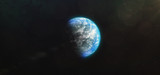 Fototapeta Kosmos - Planet in space