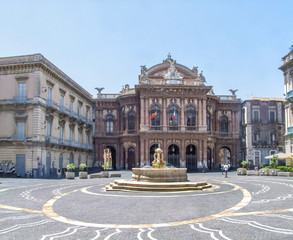 Wall Mural - Catania at Sicily