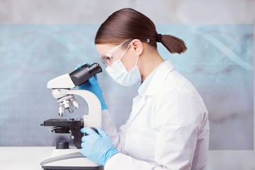 Wall Mural - scientist.