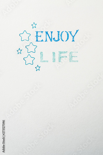 Carte Message Positif Enjoy Life Et Etoiles Buy This Stock Photo And Explore Similar Images At Adobe Stock Adobe Stock Carte Message Positif Enjoy Life Et Etoiles Buy This Stock Photo And Explore Similar Images At Adobe Stock Adobe Stock