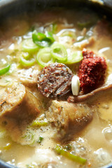 Poster - Korean blood sausage hot soup