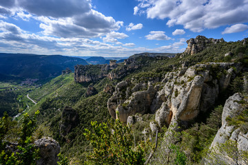 Canvas Print - Sentier des vertiges