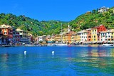 Fototapeta  - The Ligurian sea pot of Portofino, Liguria, Italy