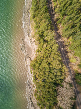 Aerial View Of Clayton Beach