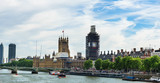 Fototapeta Londyn - Big Ben conservation works at the Houses of Parliament aka Westminster Palace in London, UK