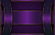 elegant purple background with luxurious line shape