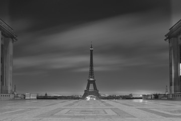 Fototapete - Tracadero square in Paris