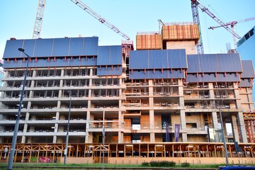 Building under construction