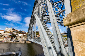 Poster - bridge over the river