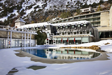 View of Andorra la Vella. Andorra