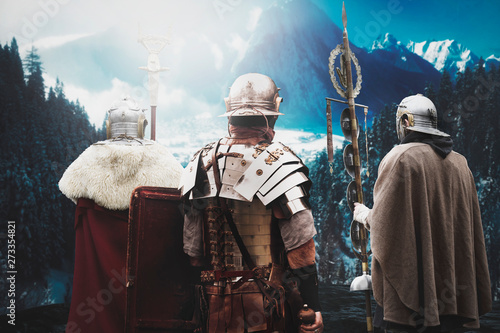 Cuadros en Lienzo ancient roman soldier before battle