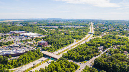 Wall Mural - Staten Island New York Aerial Photography