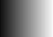Vertical speed line halftone pattern thick to thin. Vector illustration