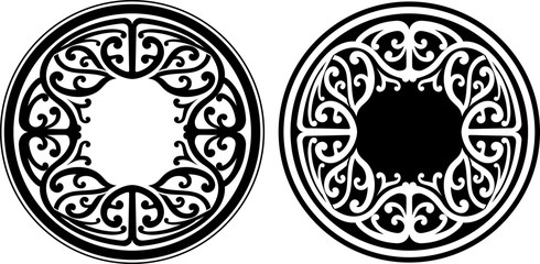 Maori Round Pattern Variations