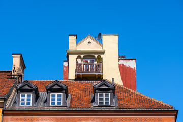 Wall Mural - Traditional Historic House Attic