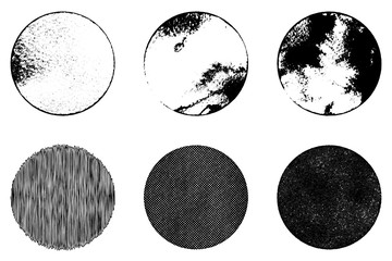 Fototapete - Grunge Stamp Set