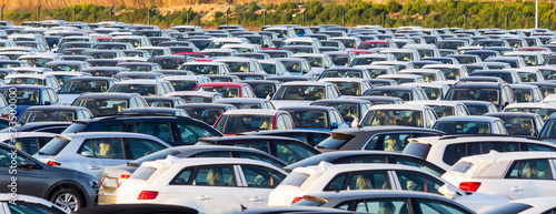 New cars for sale Obraz na płótnie