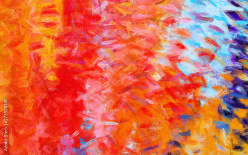 Fashion abstract printable wall art in big size. Mixed impressionism and expr...